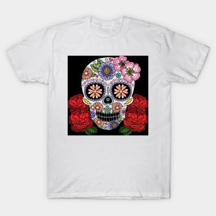 Sugar Skull 52 (Style:8) T-Shirt